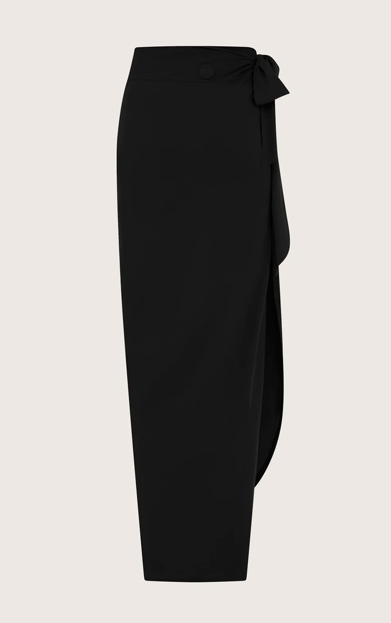 Long Sarong Black