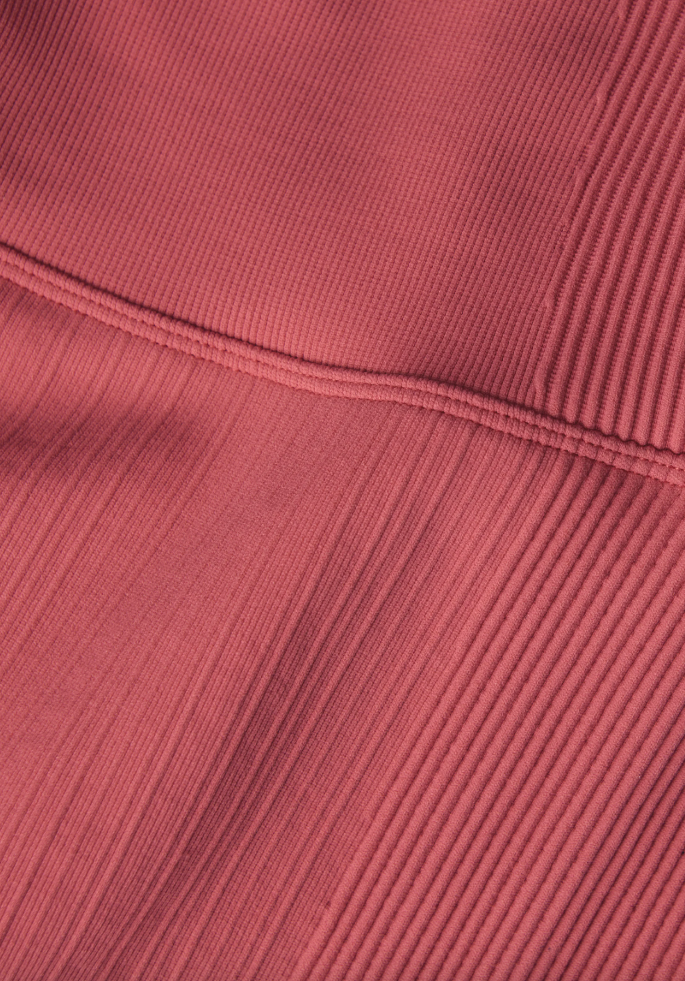 Multi Rib Seamless High Waist Tights Soft Berry