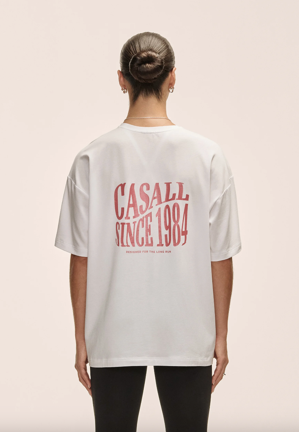 Oversized Cotton Tee White
