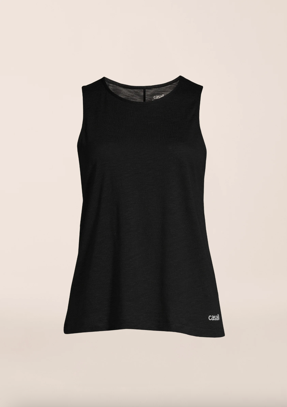 Soft Texture Tank Black