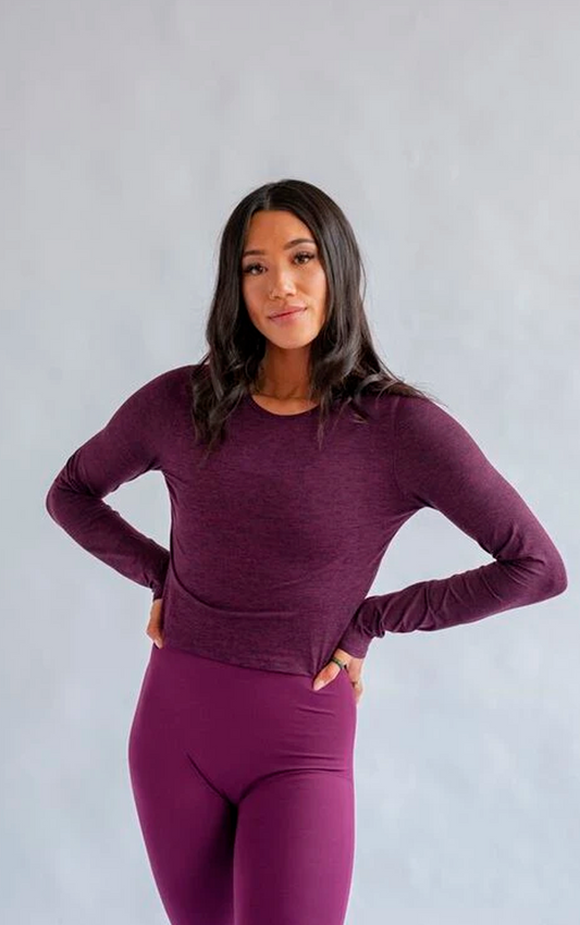 Reset Lift Long Sleeve Plum