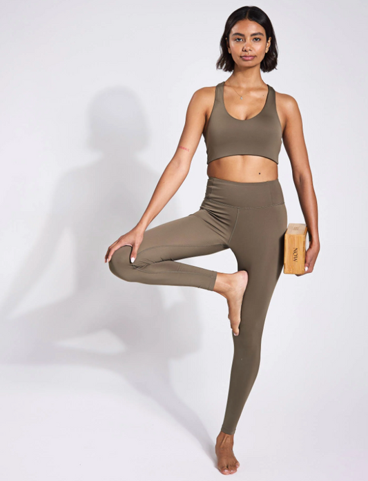 Float High-Rise Legging, 7/8 Cured Green
