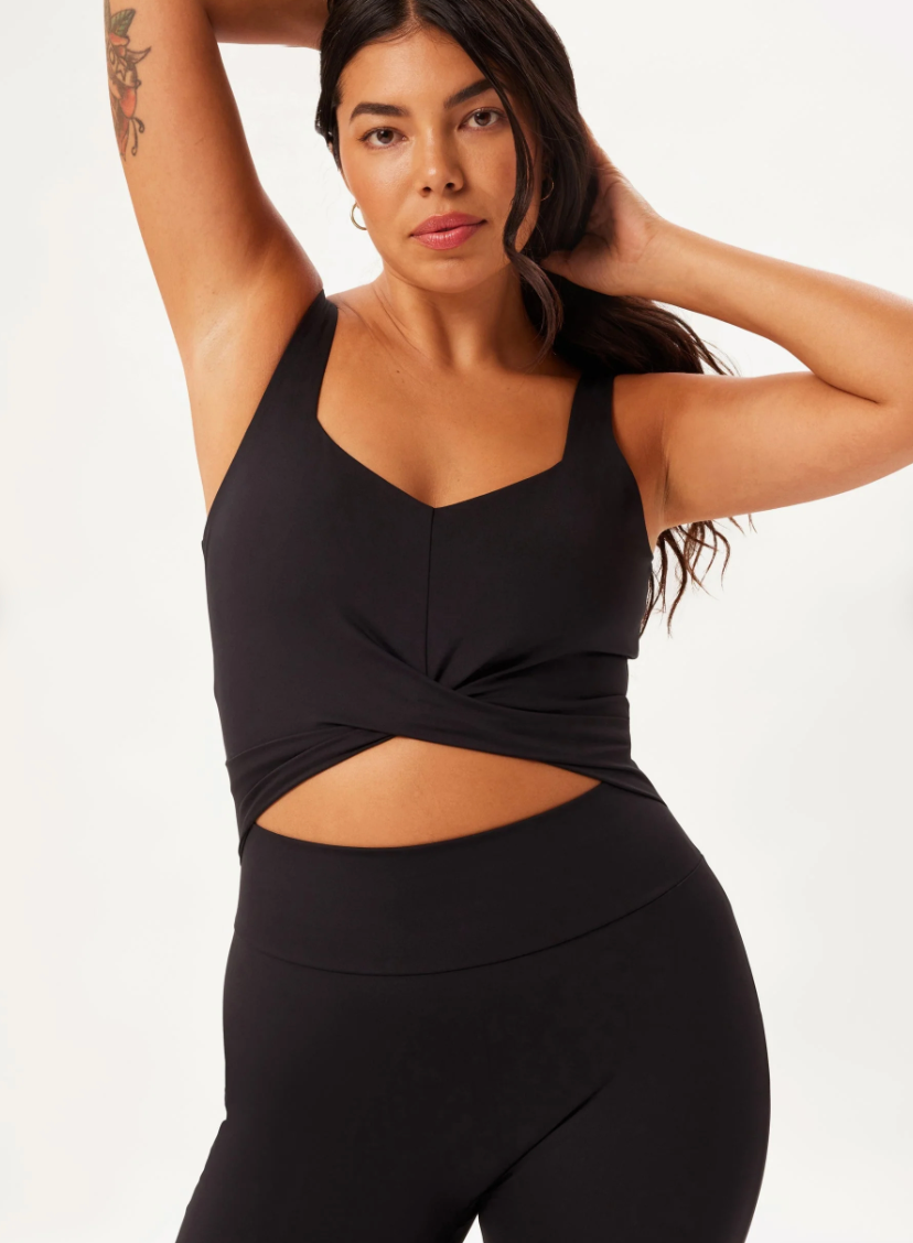 Twist Unitard Black