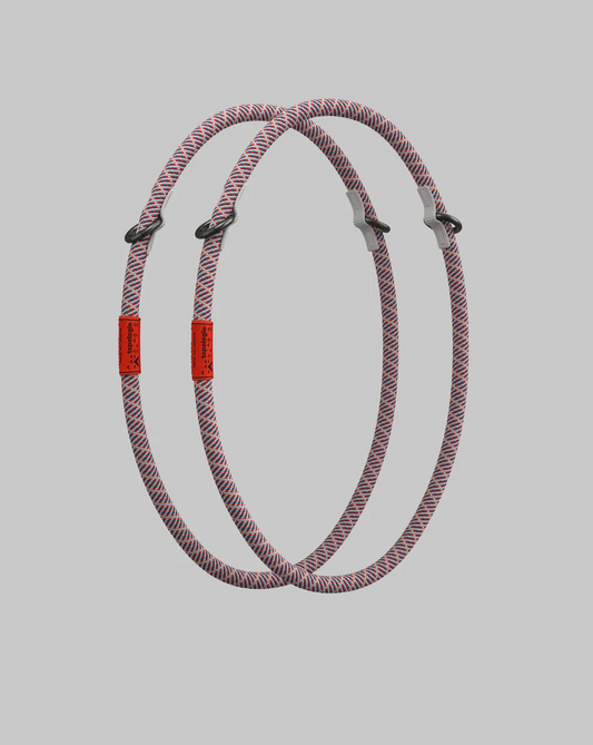 10mm Rope Loop Red-White-Blue Lattice