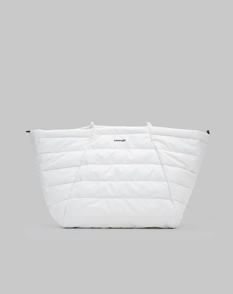 MARCHE TOTE LARGE MARSHMALLOW  PUFFER