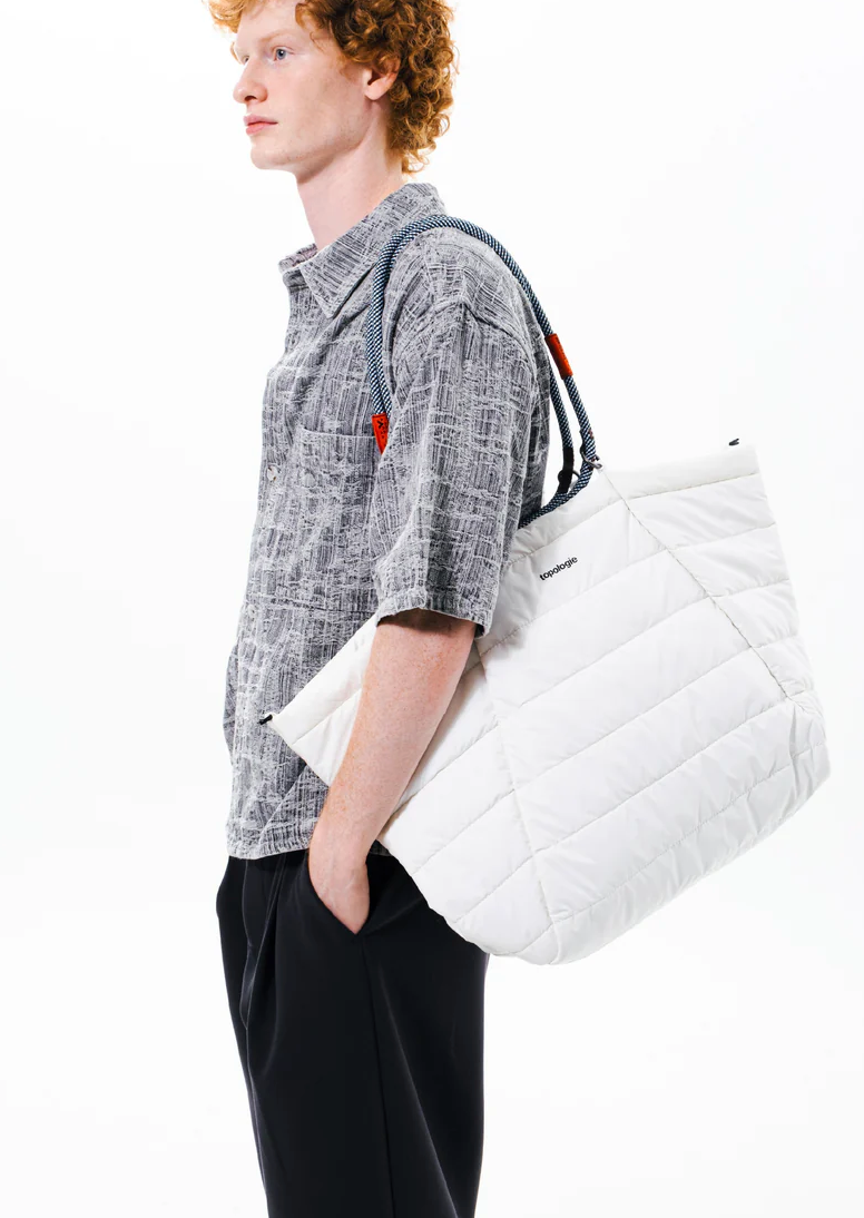 MARCHE TOTE LARGE MARSHMALLOW  PUFFER