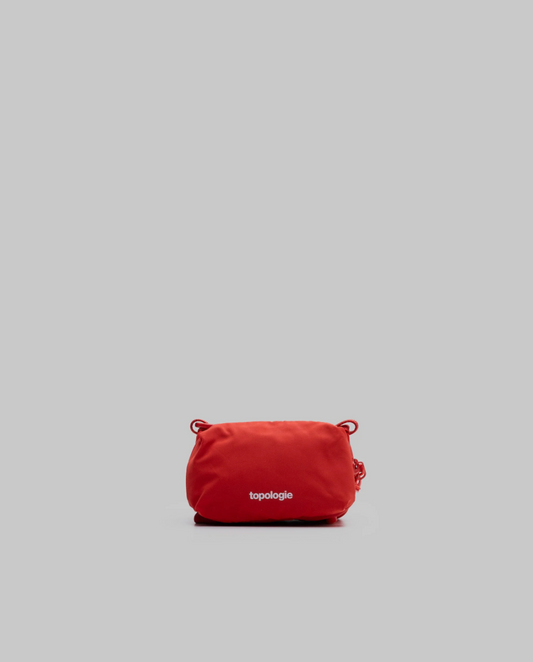 MINI BOTTLE SACOCHE RED TECH SATEEN