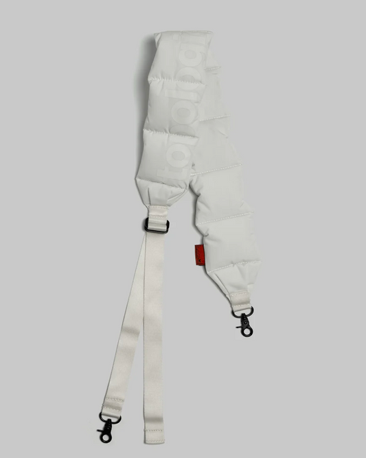 PUFFER STRAP MARSHMALLOW TECH SATEEN