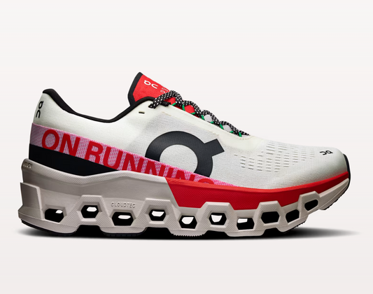 Cloudmonster 2 Women Ivory | Red