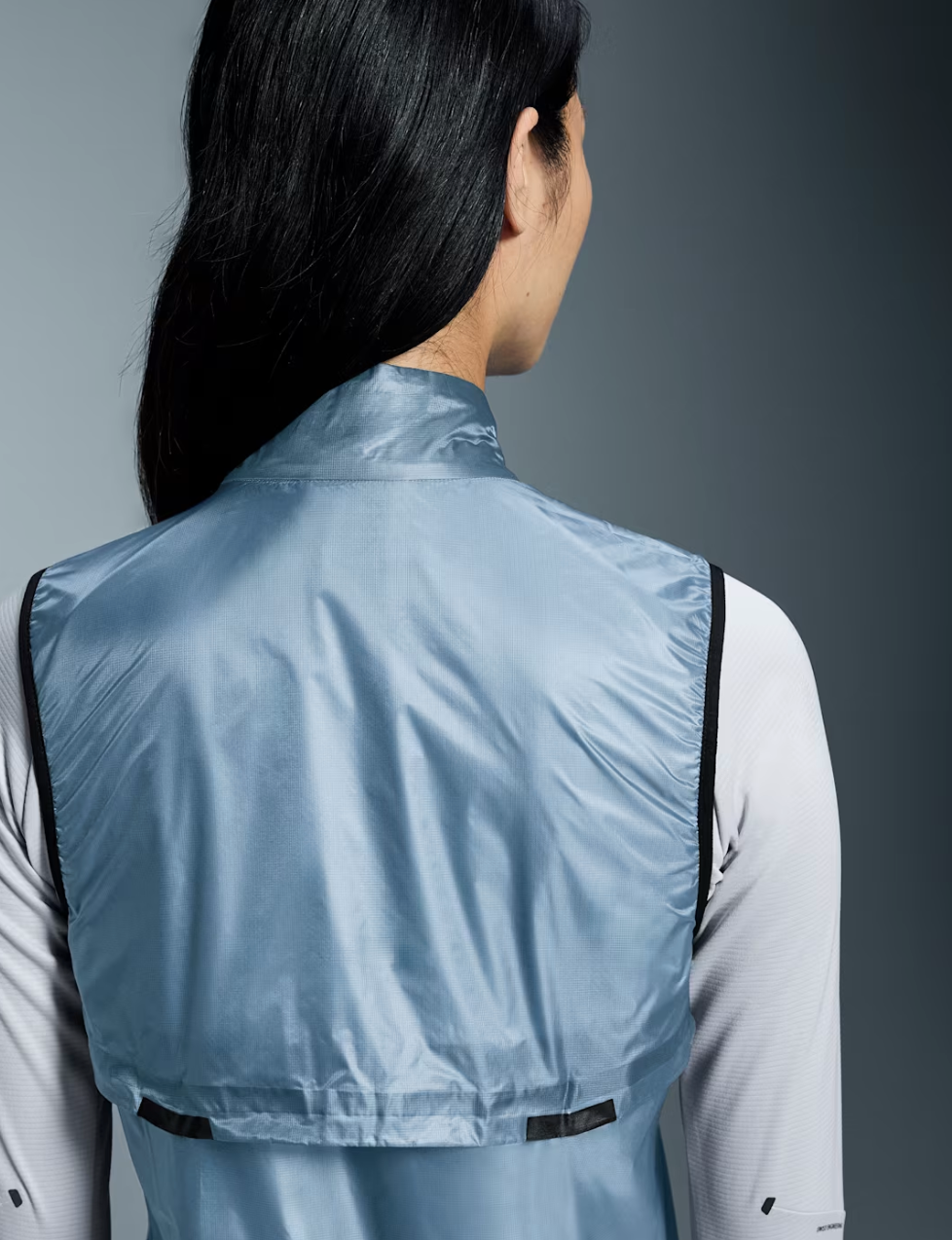 Weather Vest Women Chambray