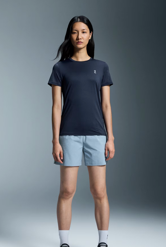 5" Core Shorts Women Chambray