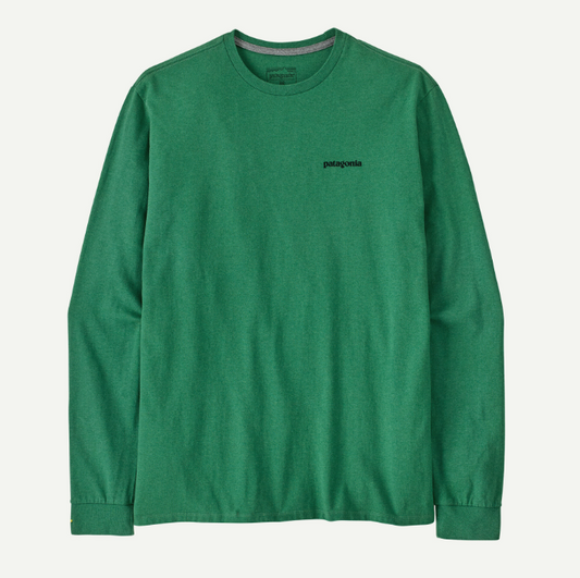 M's L/S P-6 Logo Responsibili-Tee Heartleaf Green
