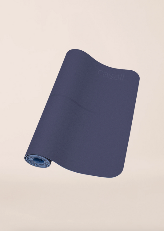 Yoga mat position 4mm - Purple Eclipse/Bluebe