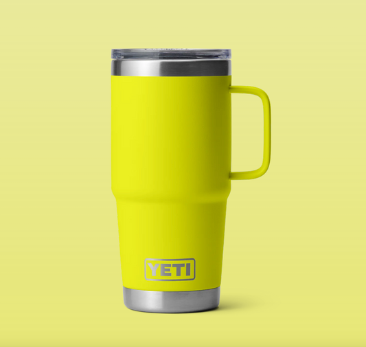 Rambler 20 Oz (591 ml) Travel Mug Yellow