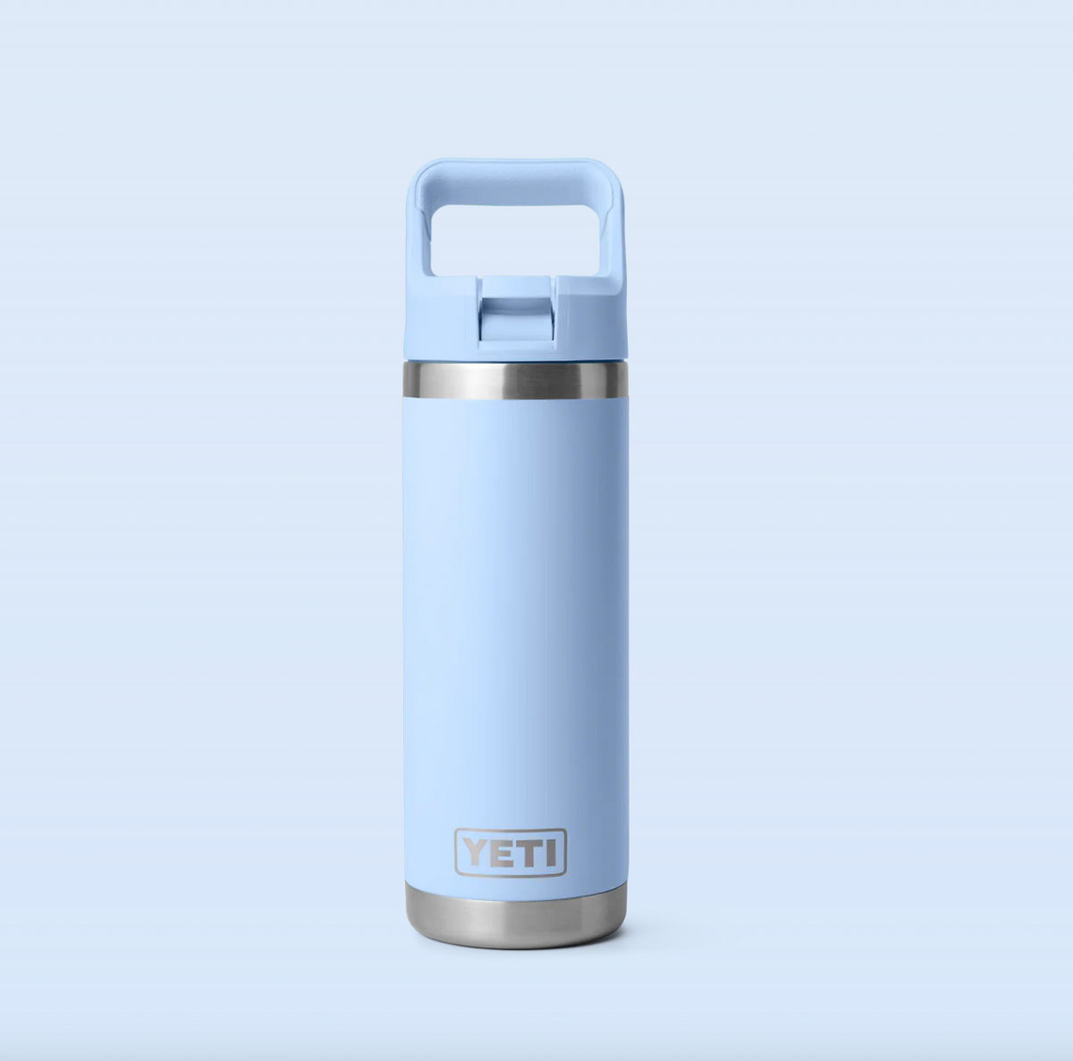 Rambler 18 Oz (532 ml) Straw Bottle Sky Blue