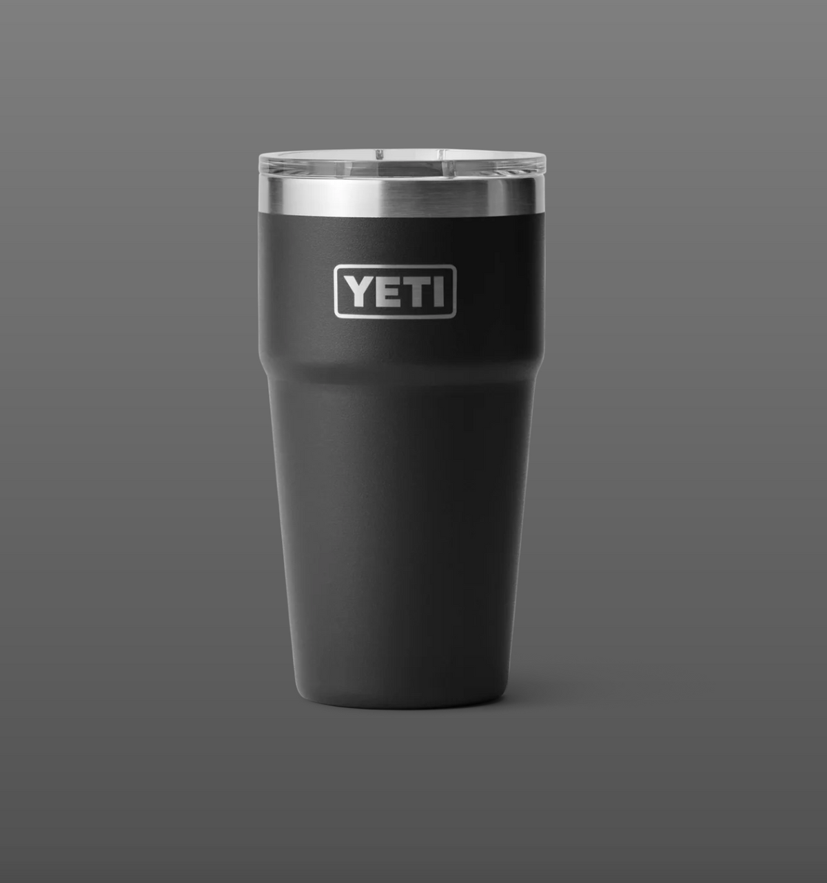 Single 20 Oz (591 ml) Stackable Cup Black