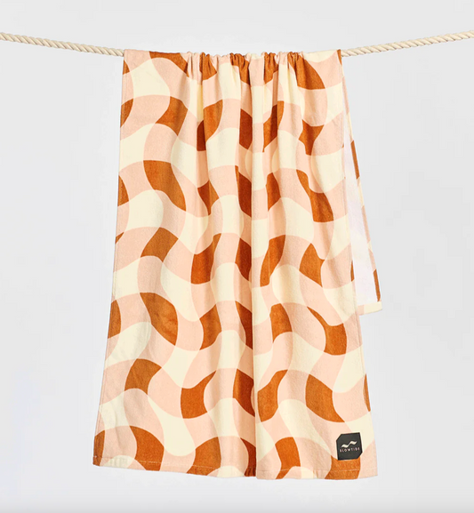 WEAVER BEACH TOWEL CREAM