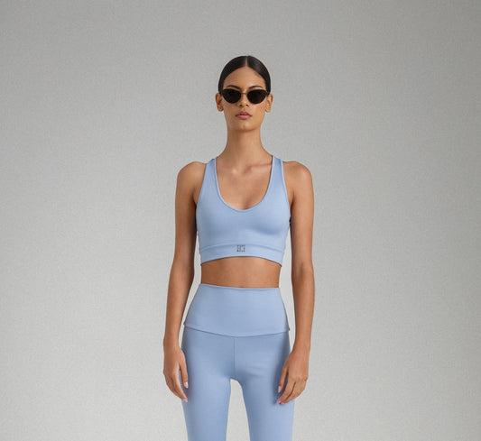 Emma Sports Bra Light Blue