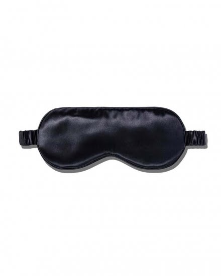 Pure Silk Sleep Mask - Black