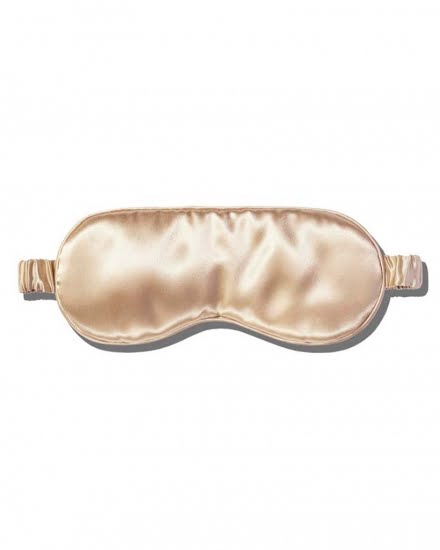Pure Silk Sleep Mask - Caramel