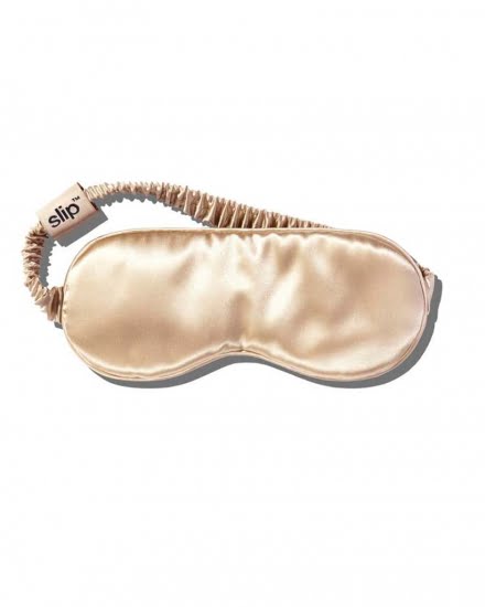 Pure Silk Sleep Mask - Caramel