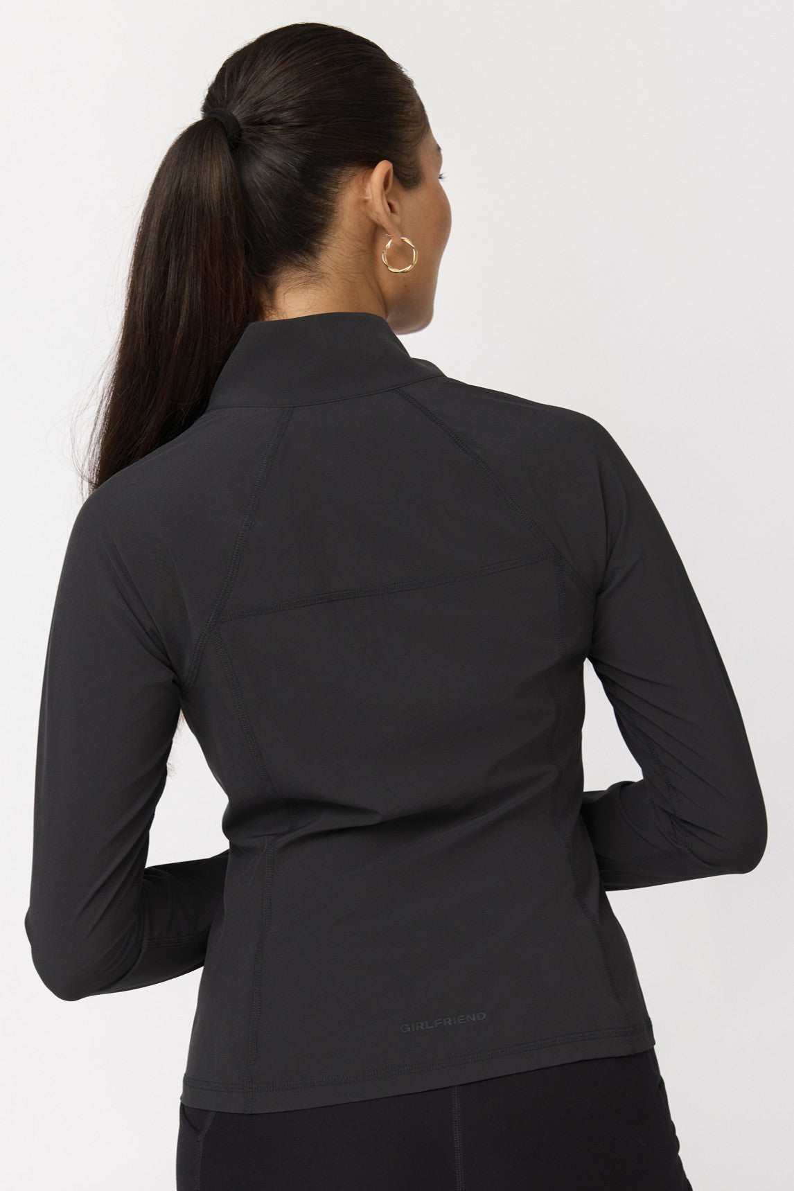 Estrella Fitted Run Jacket Black
