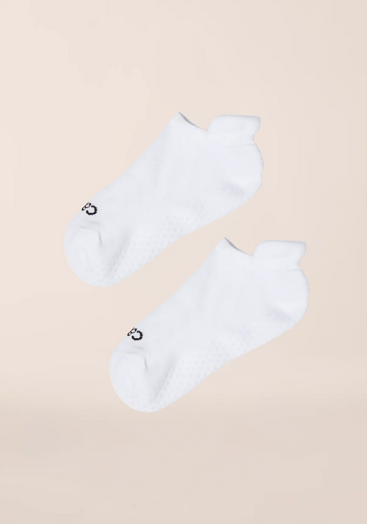 Non-Slip Sock White
