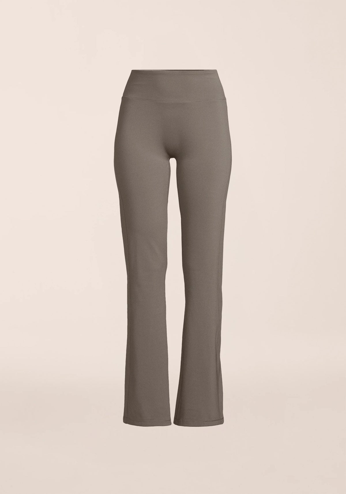 Soft Touch Flared Pants Dark Grey