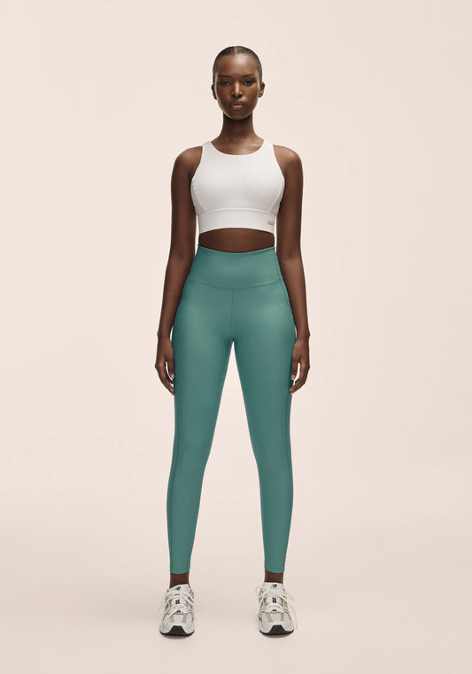Pure Pocket High Waist Tights Winter Green