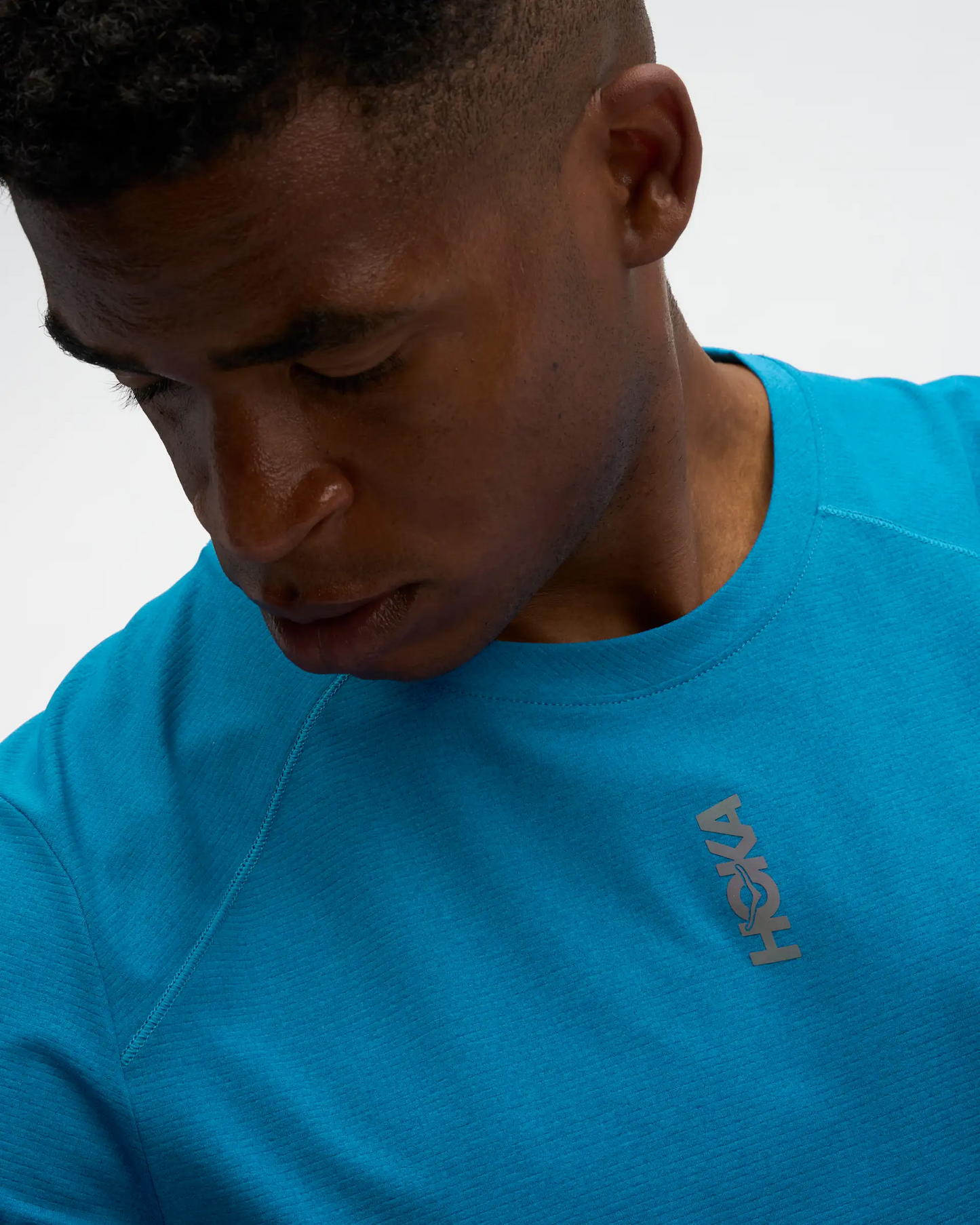 CAMISETA EVERYRUN SHORT SLEEVE NIGHT GLOW BLUE