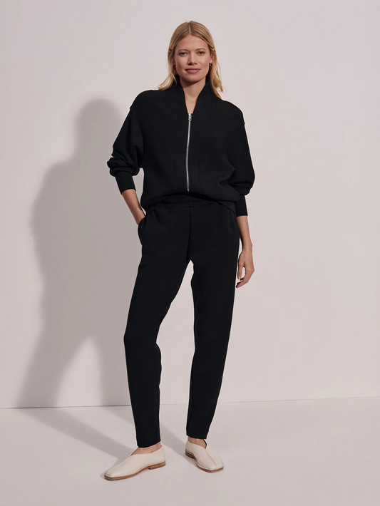 the slim zip hem pant 29.5 black