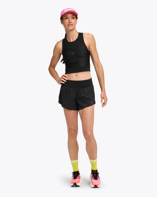 PANTALON W GLIDE 4´ SHORT BLACK