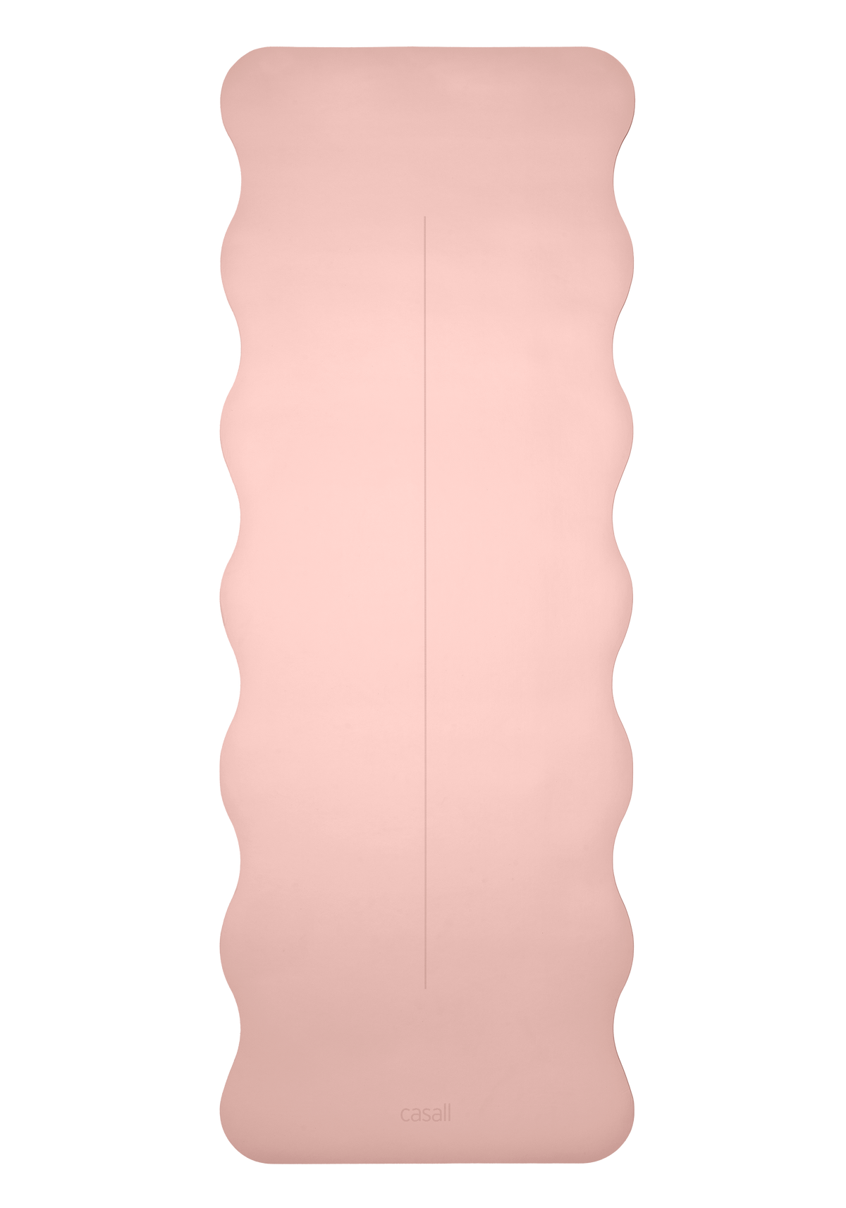 Yoga mat Grip&Cushion III Scallop 5mm Light pink