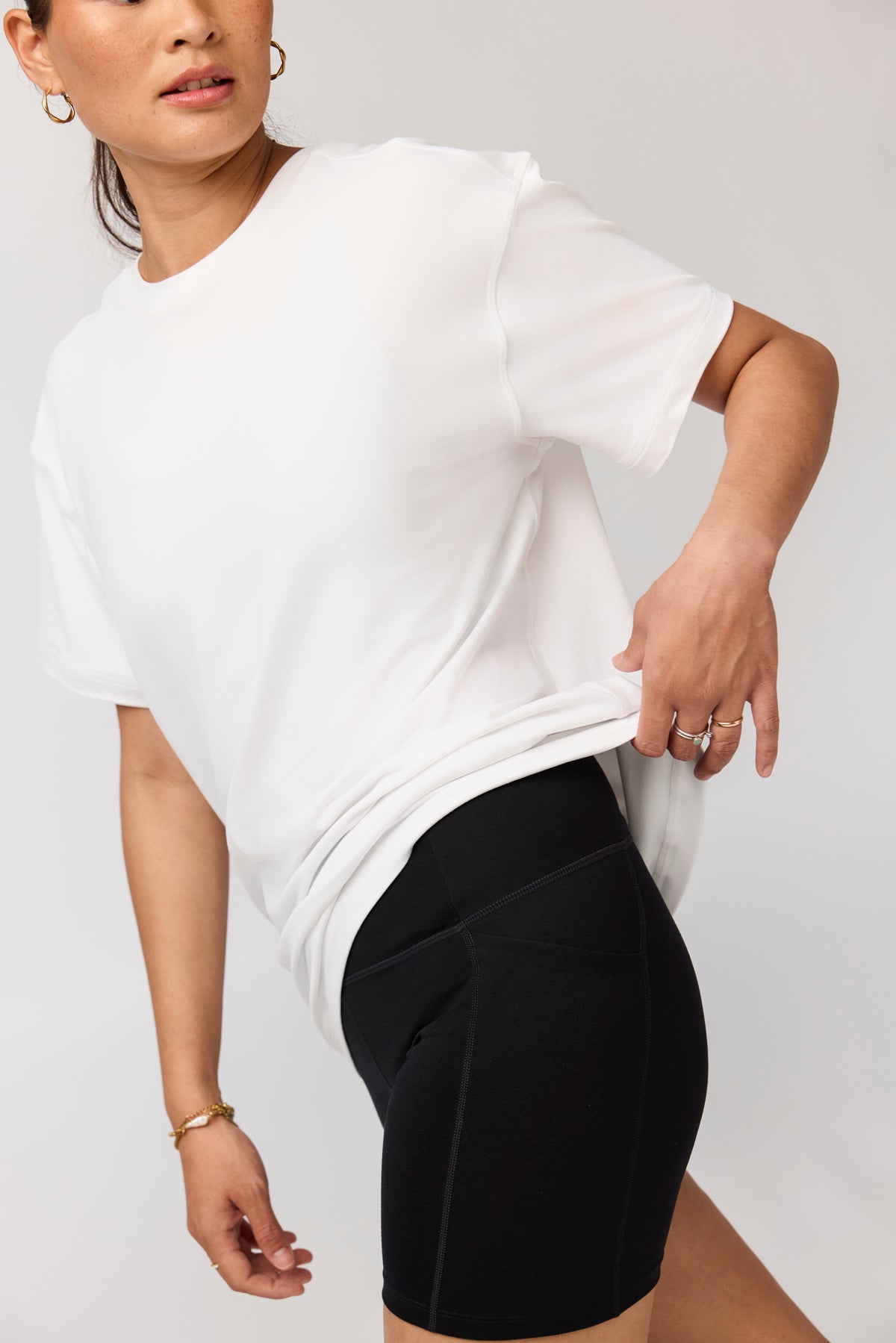 Reset Relaxed Workout Tee Bright White