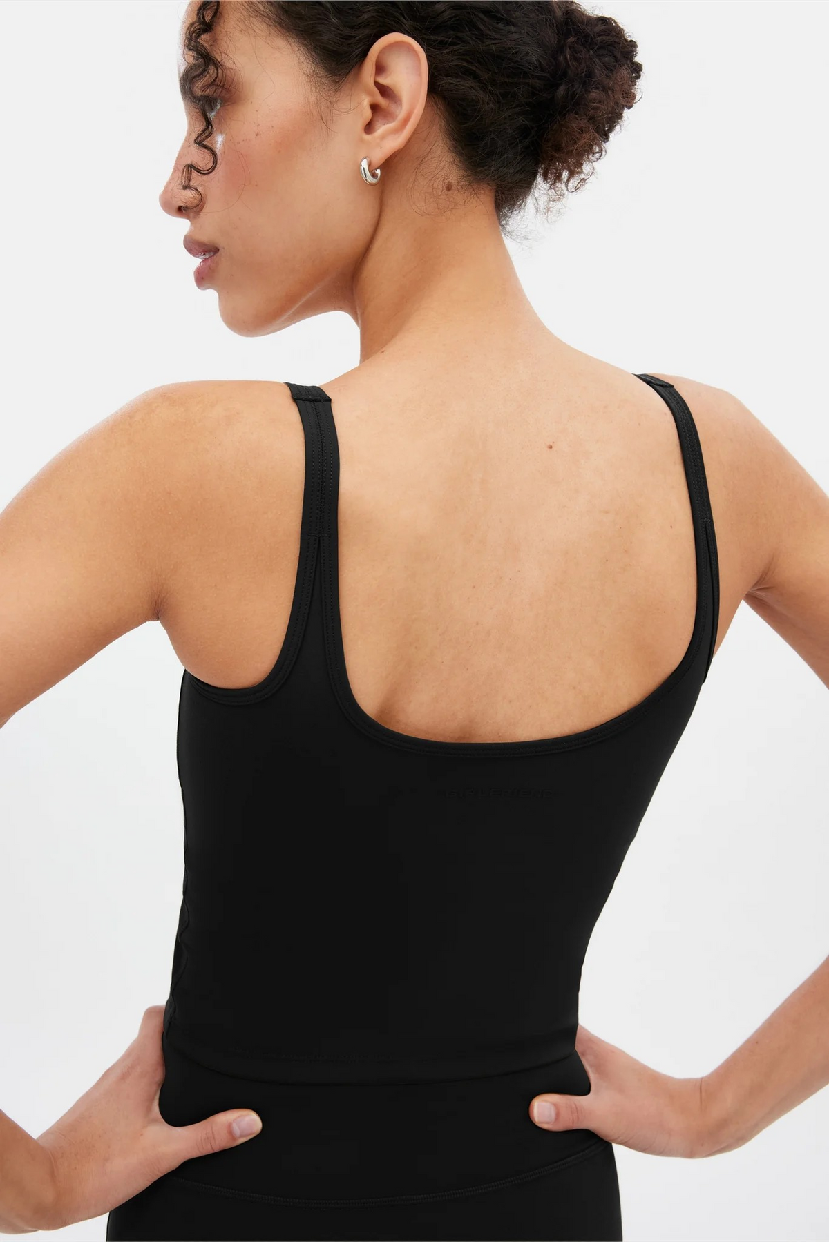 Gemma Scoop Tank Black