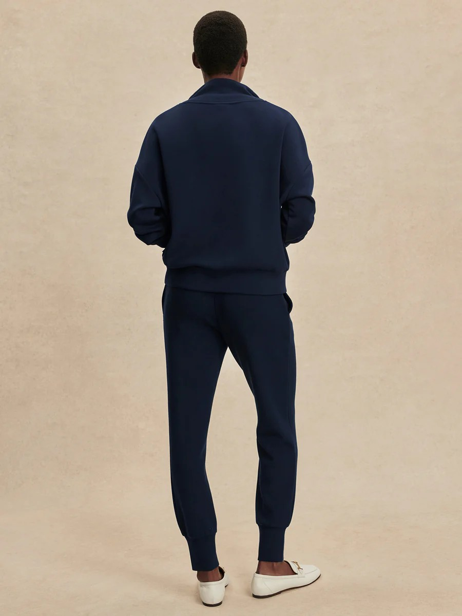 the slim cuff pant 27.5 navy