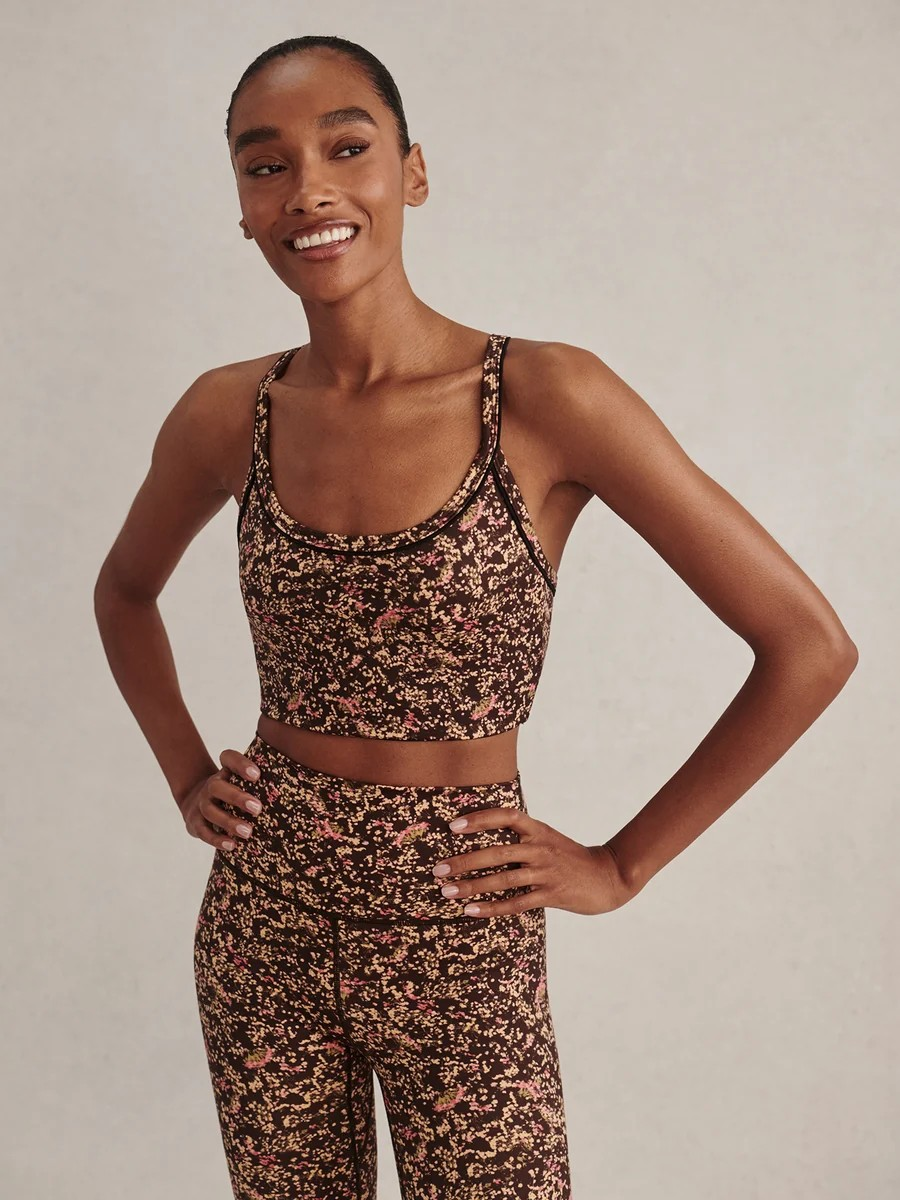freesoft piper bra pressed flower