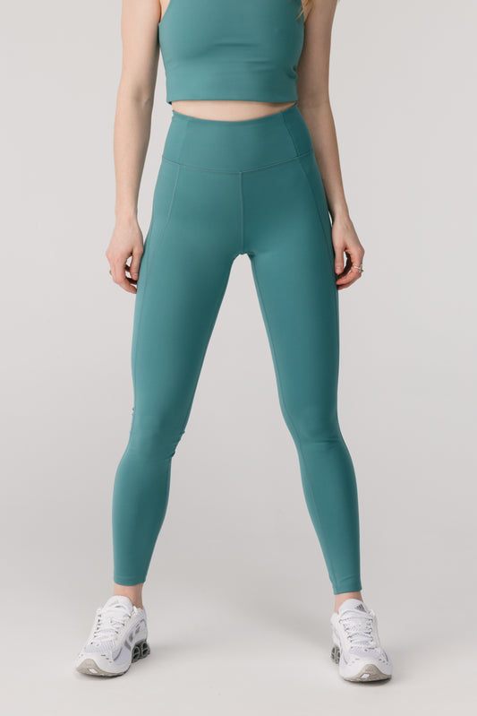 Compressive High-Rise Legging, Long Flow