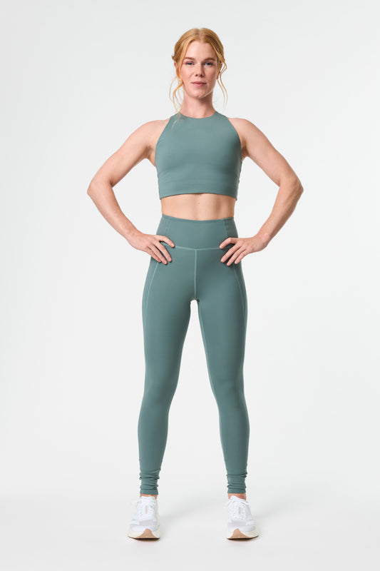 Compressive High-Rise Legging, Long Hunter