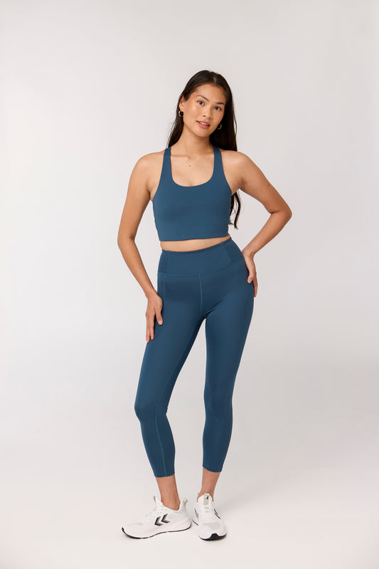 Compressive High-Rise Legging, 7/8 Ink