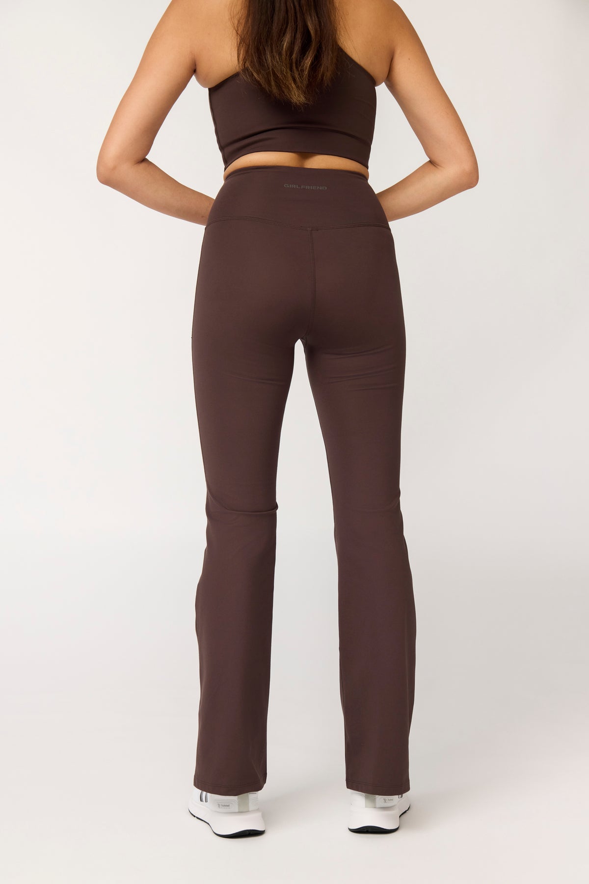 Compressive Flare Legging Driftwood