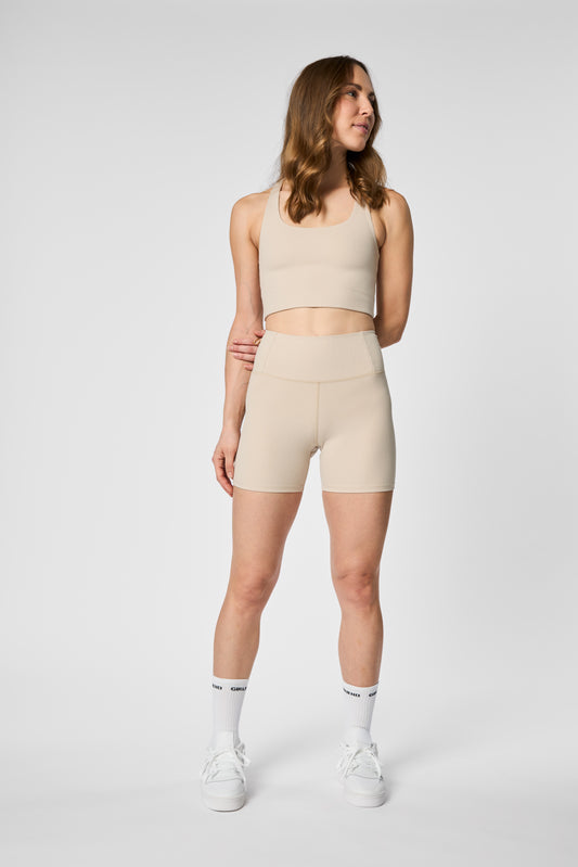 Rib Run Shorts Feather