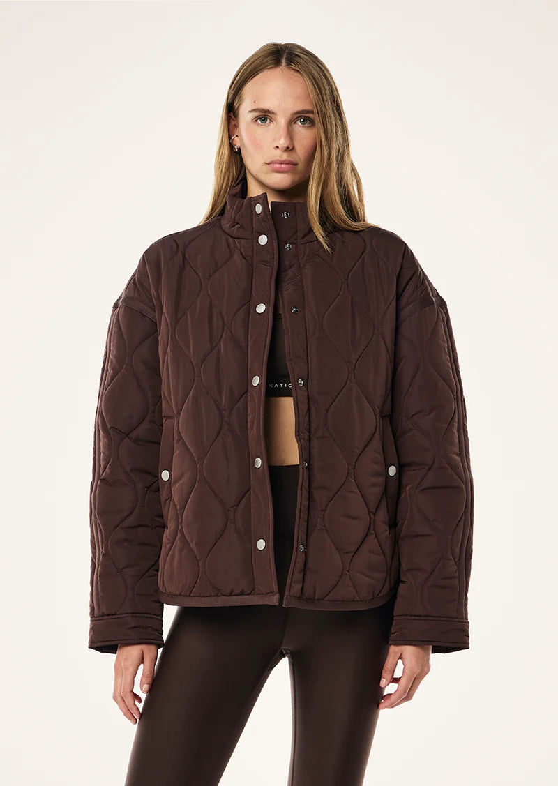 SURGE QUILT JACKET ESPRESSO