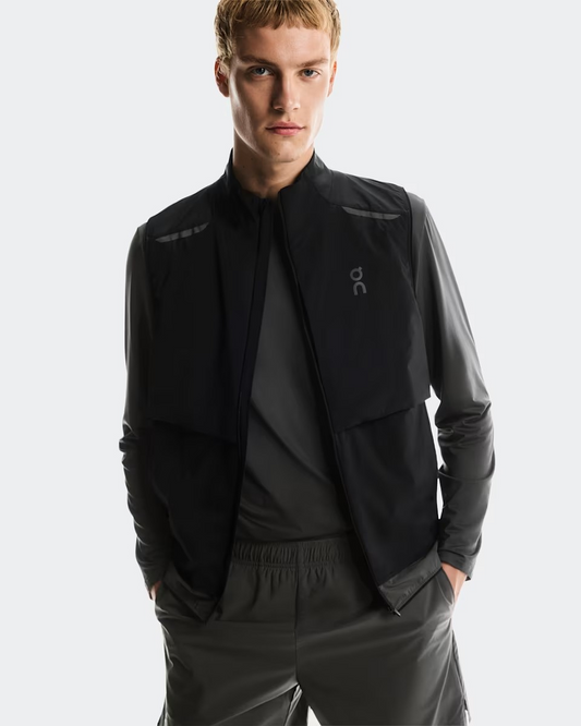 Weather Vest Men Black | Eclipse