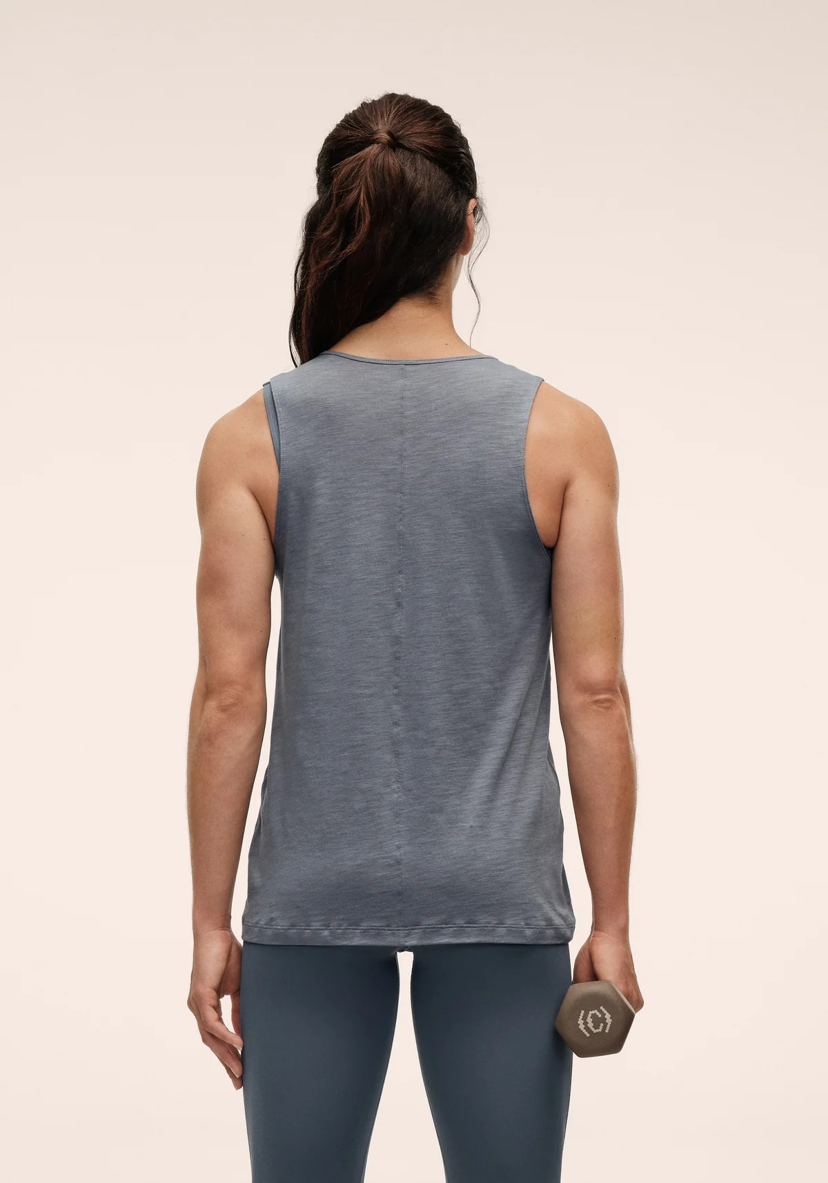 Soft Texture Tank Mirage Blue