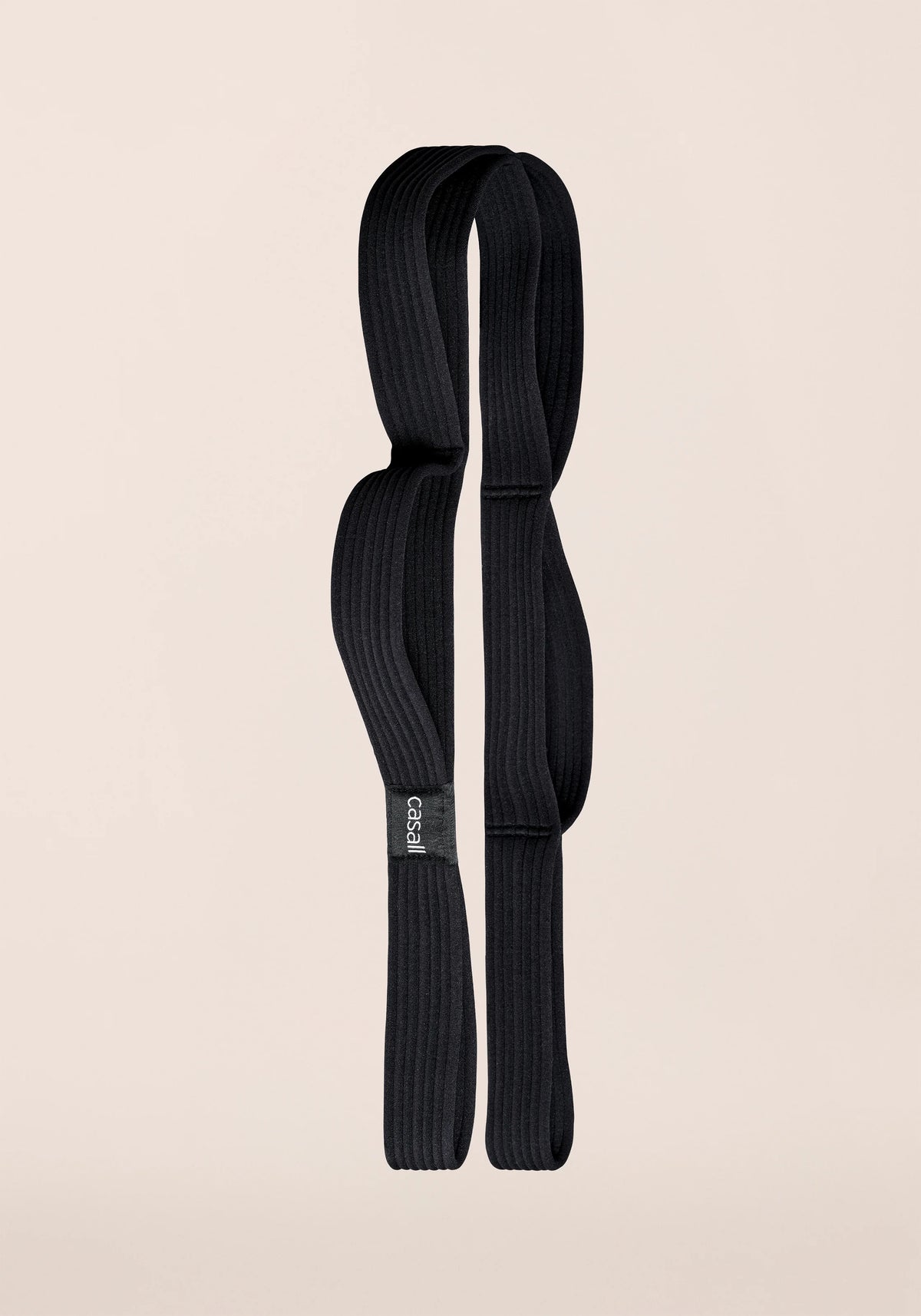 Stretchy Yoga Strap Black