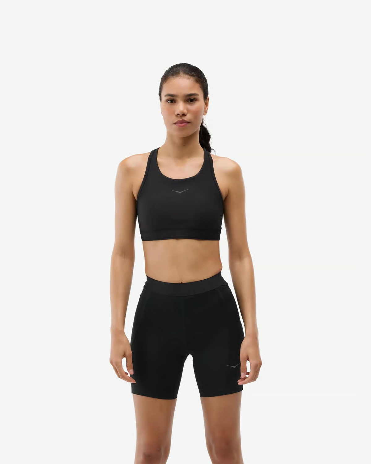 HUPANA SPORTS BRA REMOVABLE CUP BLACK/BLACK