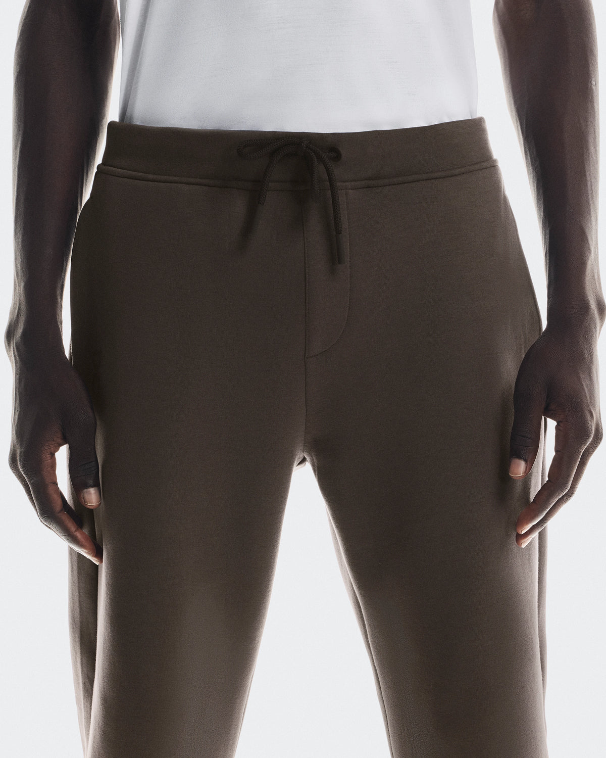 Focus Tech Sweatpants Men Pebble