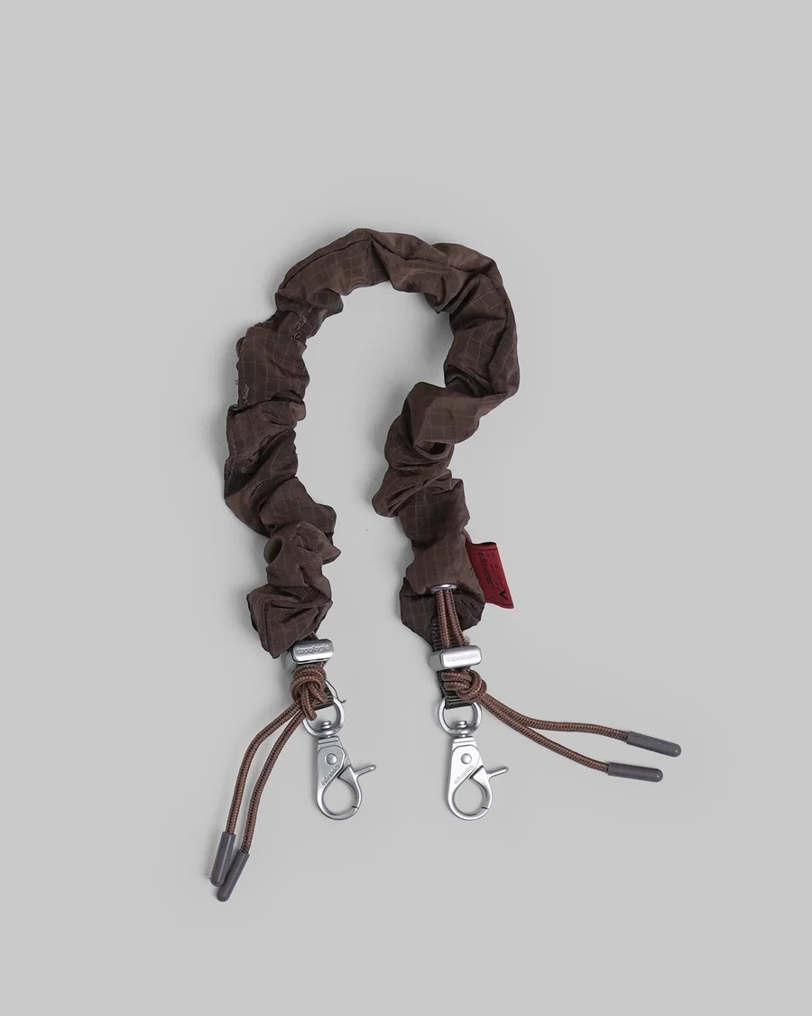 Bungee Wrist Strap Cocoa Vintage Ripstop