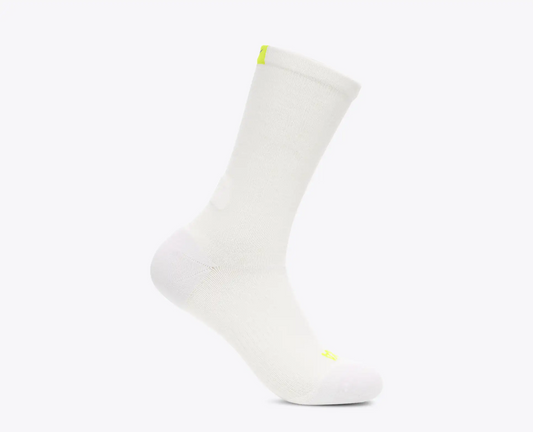CALCETIN U CLIFTON 10 CREW RUN SOCK WHITE